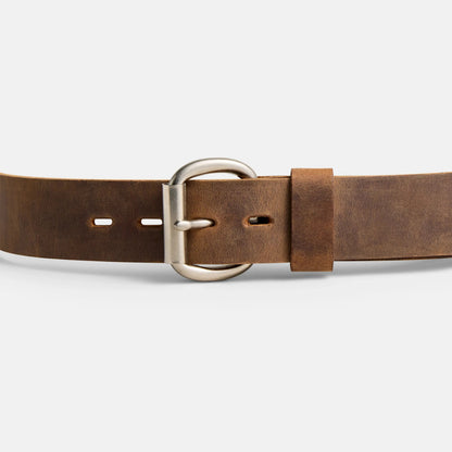 Red Wing Leather Belt with Roller Bar in Brown 96546 | Red Wing Shoes Apparel
