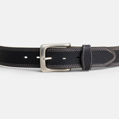 Red Wing Triple Stitch Leather Belt in Black 96549 | Red Wing Shoes Apparel