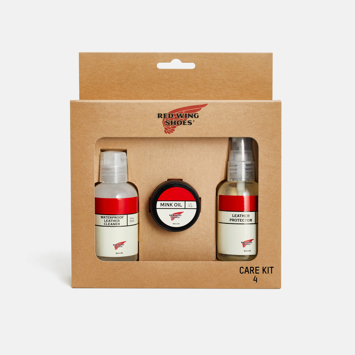 Mini Care Kit #4 for Waterproof Full Grain or Nubuck Leathers 98020 | Red Wing Shoes Apparel