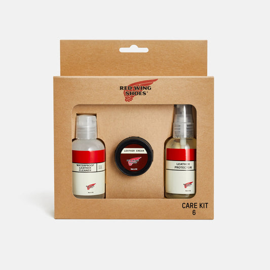 Care Kit #6 for Waterproof Full Grain, Nubuck or Smooth Finish Leathers 98022 | Red Wing Shoes Apparel