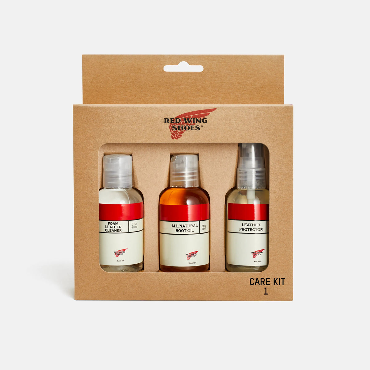 Mini Care Kit #1 for Full Grain or Nubuck Leathers 98018 | Red Wing Shoes Apparel