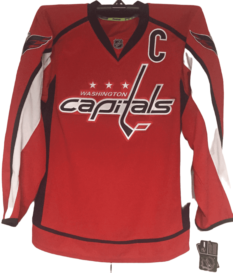 OVECHKIN Reebok EDGE 2.0 Washington Capitals 7231 Home Red Jersey