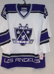 Los Angeles Kings Retro White CCM 4100 Jersey Youth