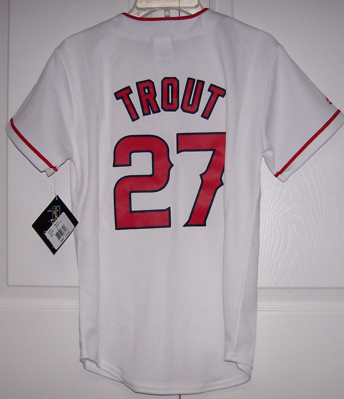 TROUT Los Angeles Angels TODDLER Majestic MLB Baseball jersey Home Whi