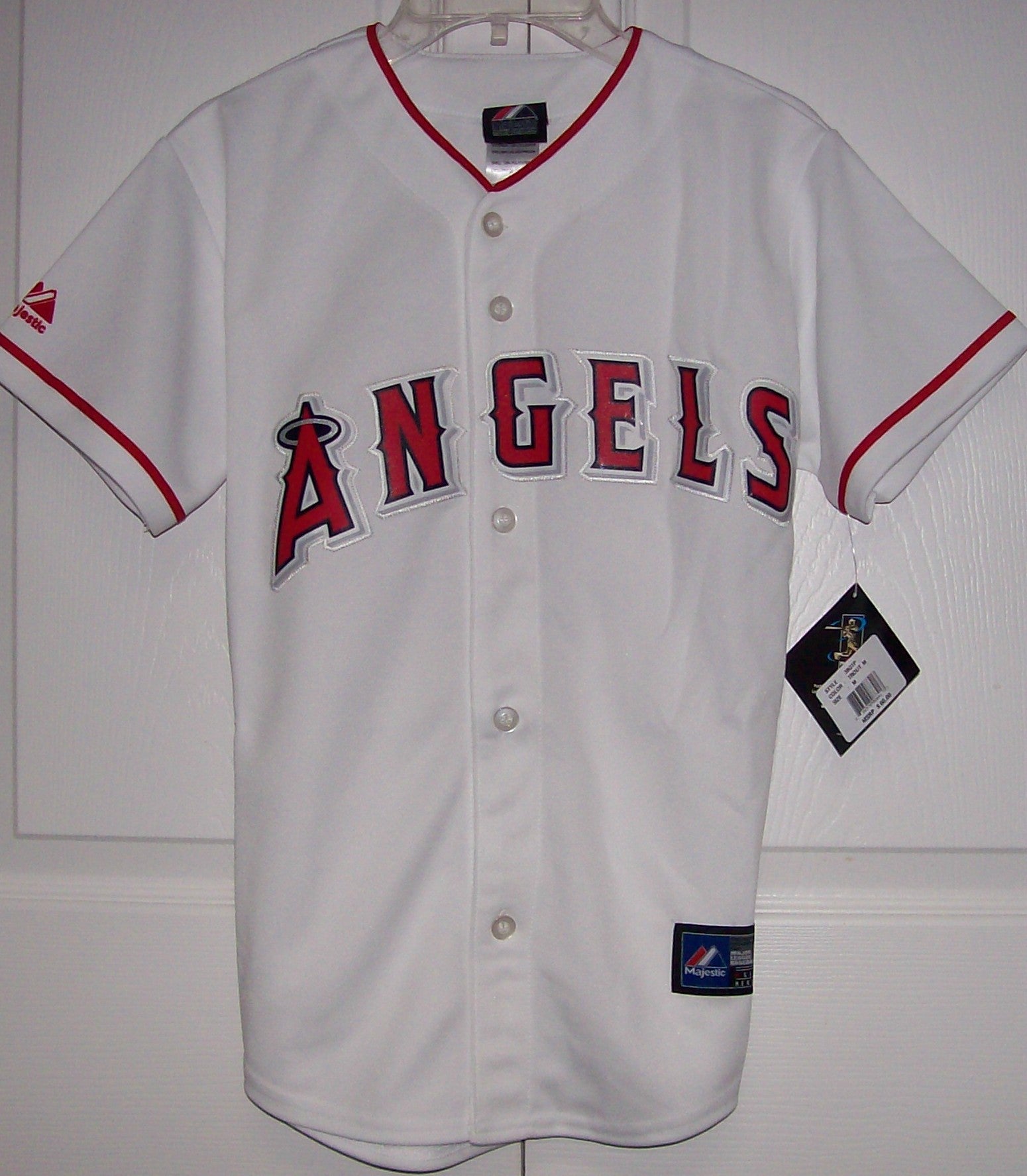 TROUT Los Angeles Angels TODDLER Majestic MLB Baseball jersey Home Whi