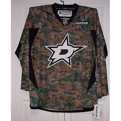 Military CAMO Dallas Stars Reebok Premier 7352 Jersey