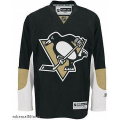 Pittsburgh Penguins YOUTH Reebok 7185 Premier HOME Black Jersey
