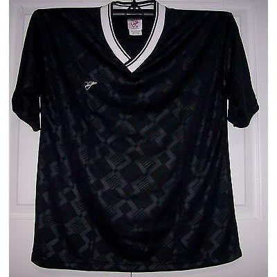 Black Youth Soccer Jerseys Stampa jersey FieldSheer - Upper V