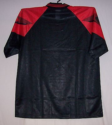 Black & Red Interroma Soccer jersey jerseys Youth - Adult