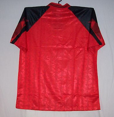 Red & Black Interroma Soccer jersey jerseys Youth - Adult