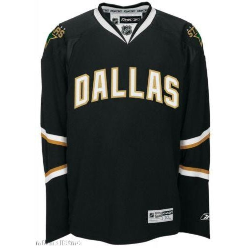 Dallas Stars YOUTH Reebok 7185 Premier HOME Black Jersey