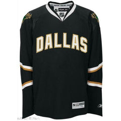Dallas Stars YOUTH Reebok 7185 Premier HOME Black Jersey
