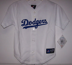 PUIG Los Angeles Dodgers TODDLER Majestic MLB Baseball jersey White